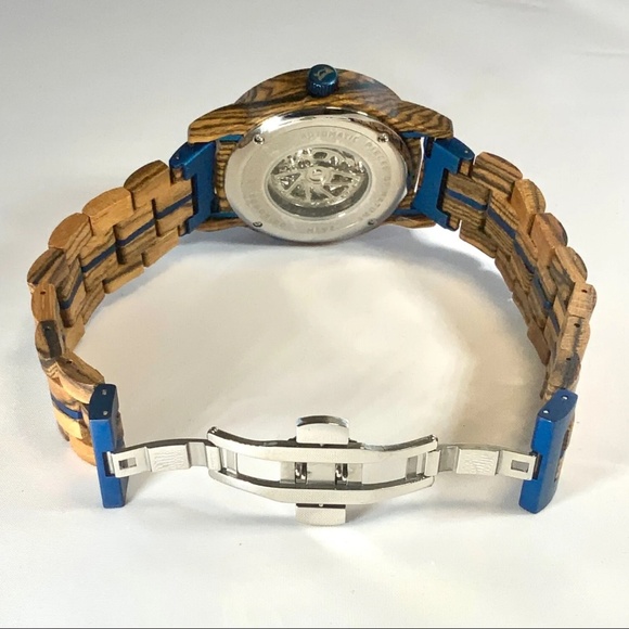 BOBO Bird - Luxury Handmade Compass Style Wood Automatic Mechanical Movement - Picture 12 of 14